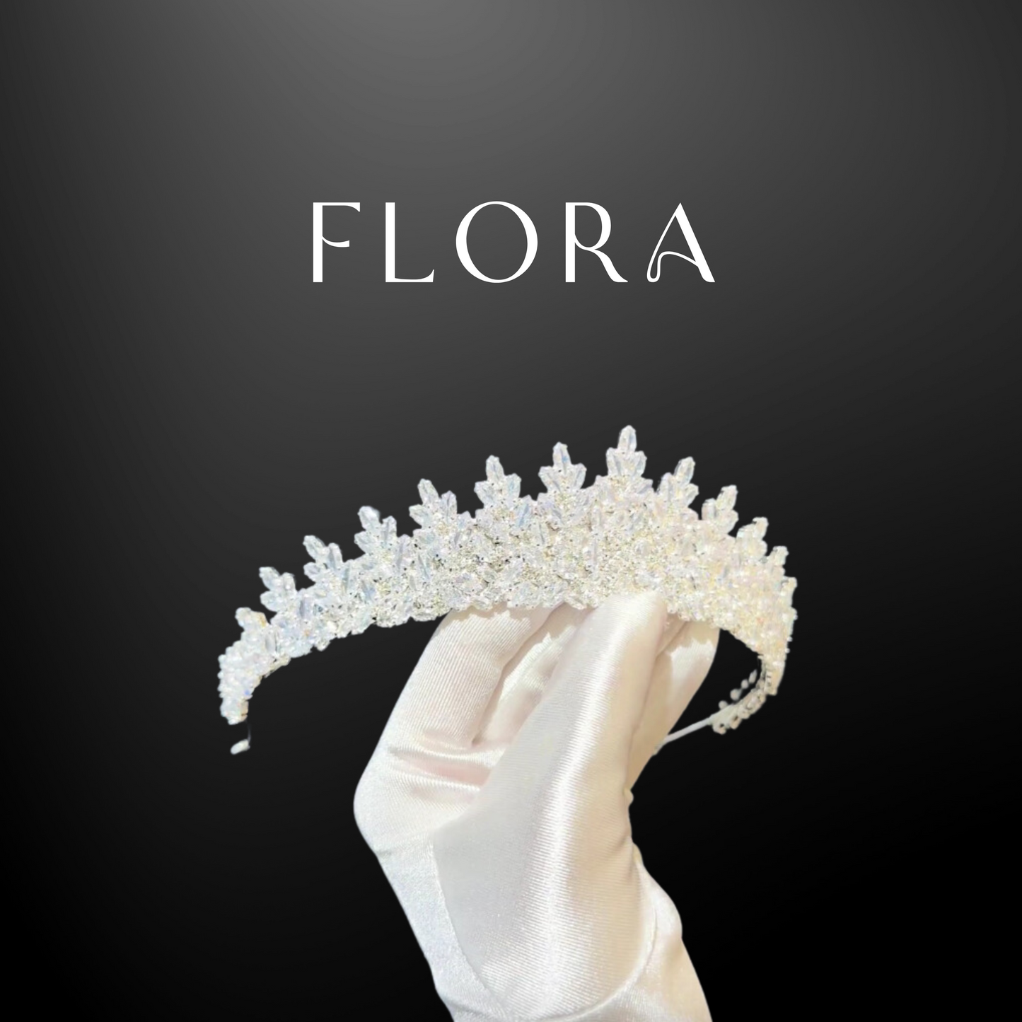 Flora Zircon Tiara