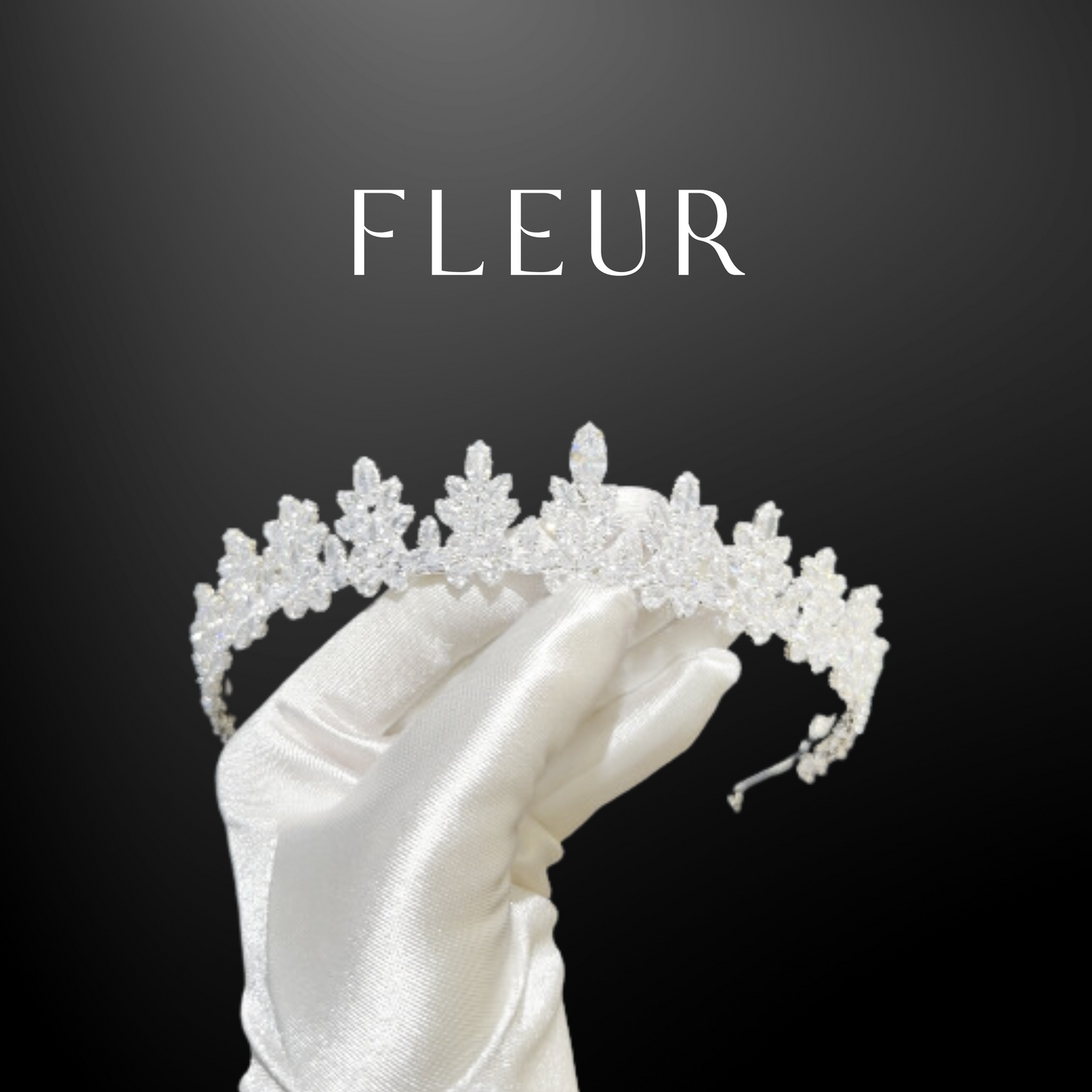 Fleur Zircon Tiara