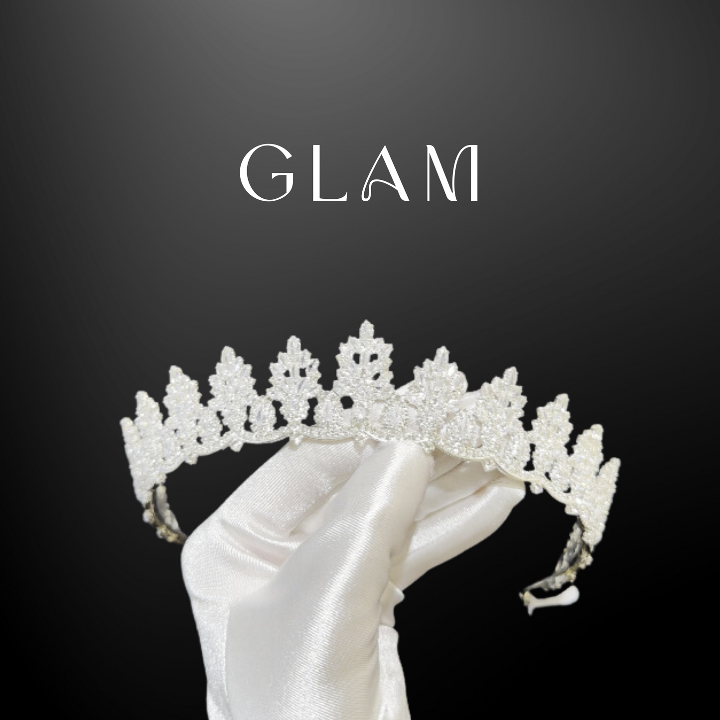 Glam Zircon Tiara