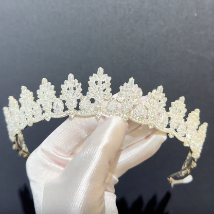 Glam Zircon Tiara