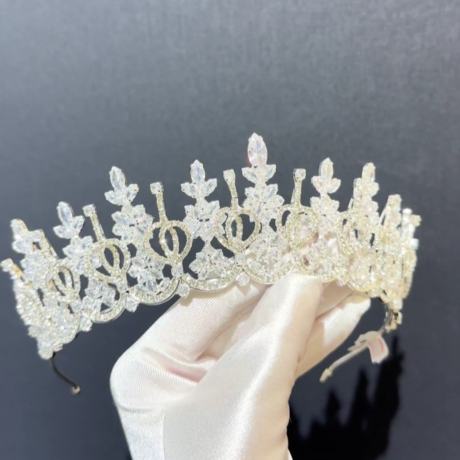 Lydia Zircon Tiara