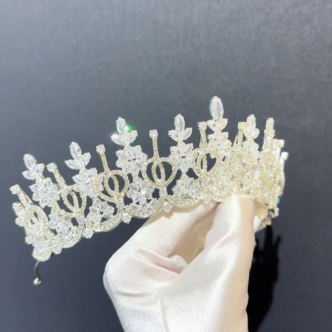 Lydia Zircon Tiara