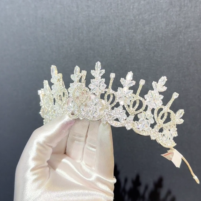 Lydia Zircon Tiara