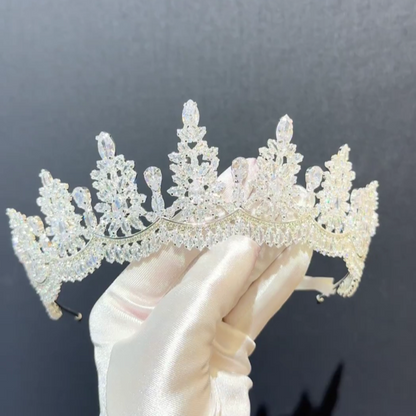 Daisy Zircon Tiara