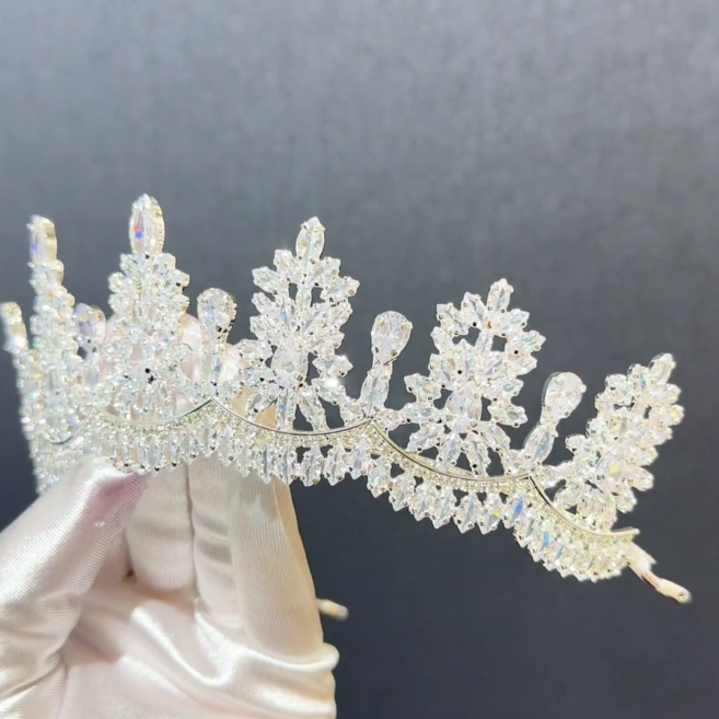 Daisy Zircon Tiara