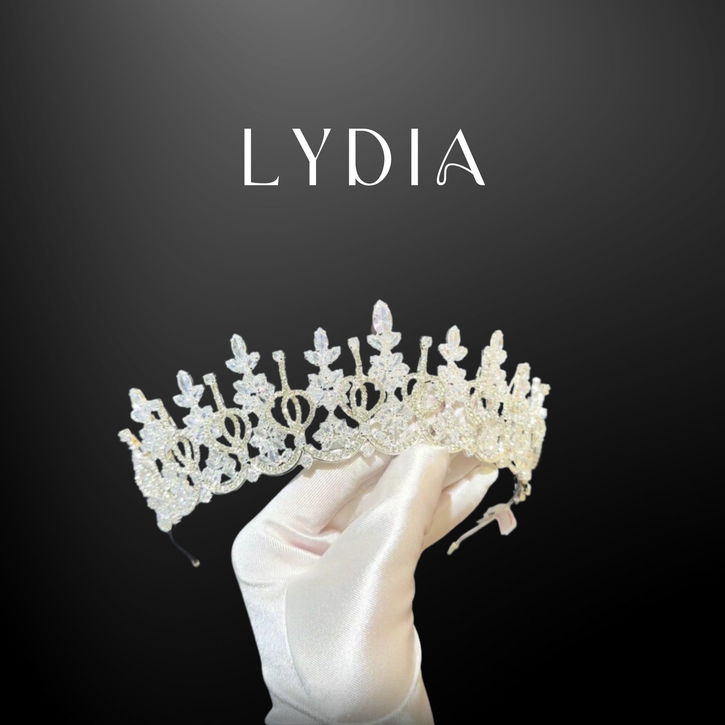 Lydia Zircon Tiara