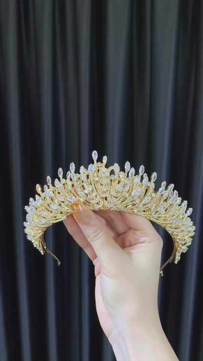 Medusa Zircon Tiara