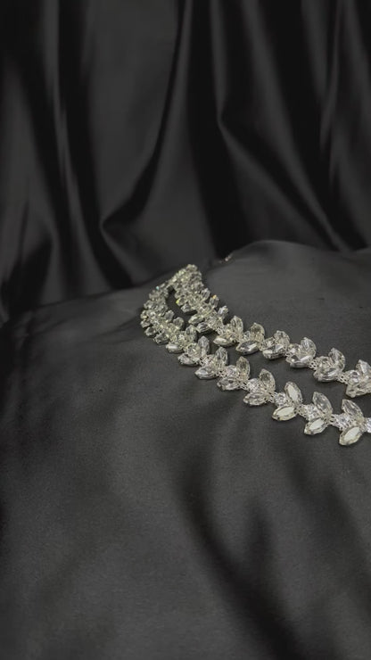 Henna Crystal Tiara