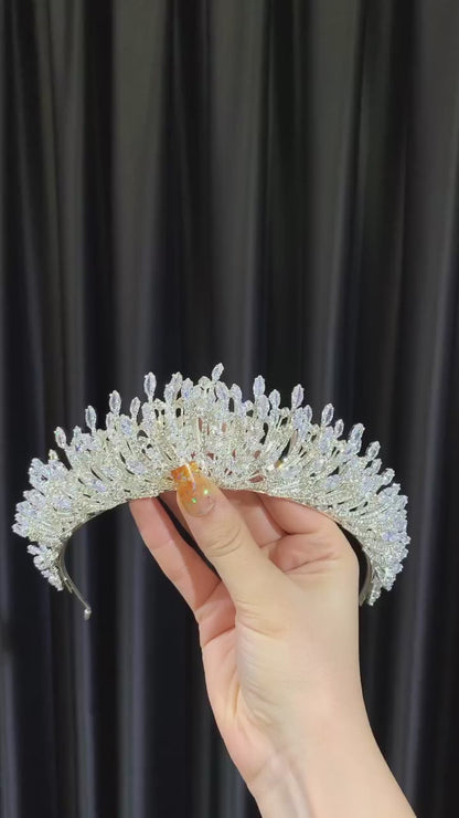 Medusa Zircon Tiara