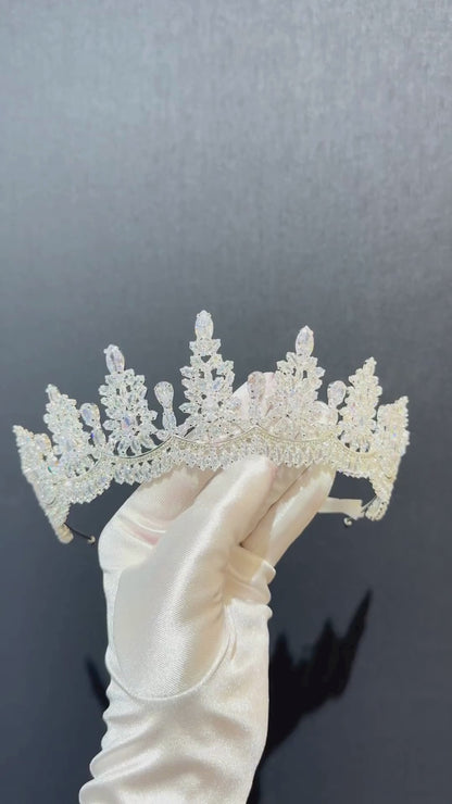 Daisy Zircon Tiara