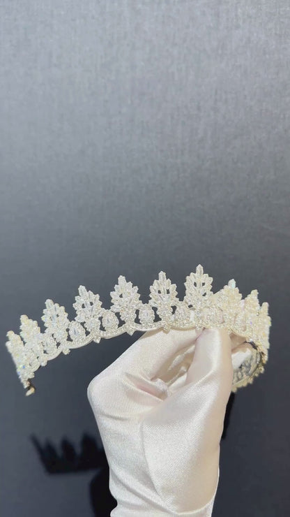 Glam Zircon Tiara