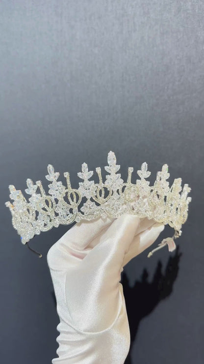 Lydia Zircon Tiara